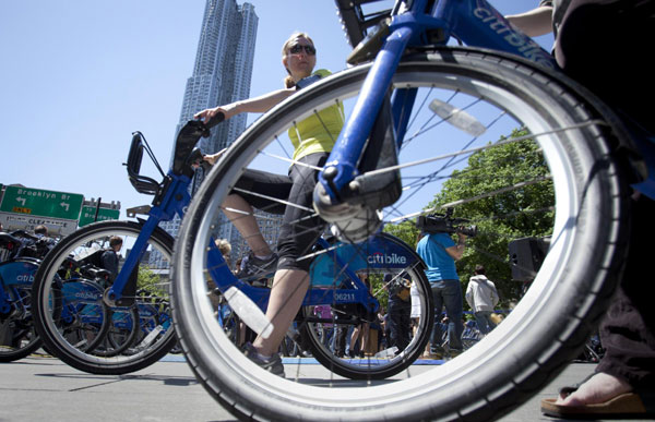 NYC launches bike share program