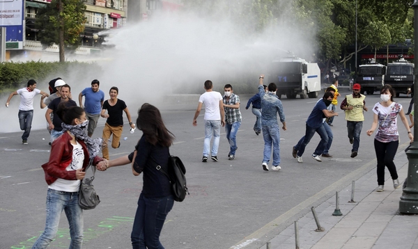 Turkish protests escalate