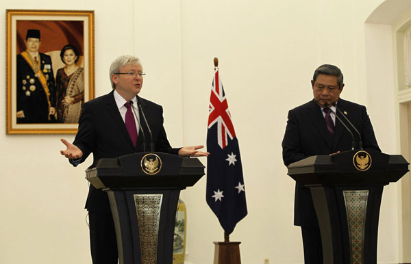 Australian PM launches Indonesia country strategy