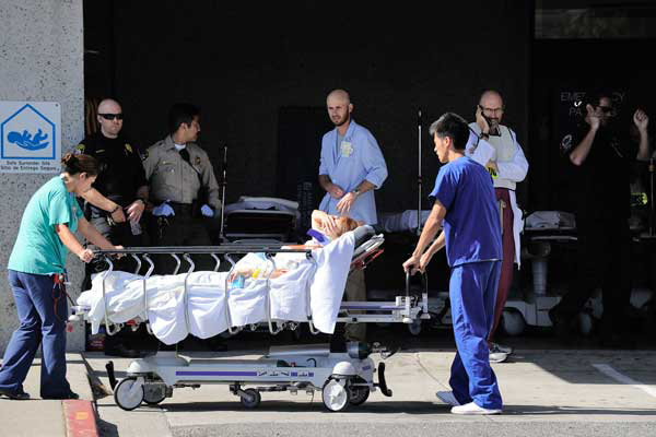 <P>53 air crash victims treated at San Francisco General</P>