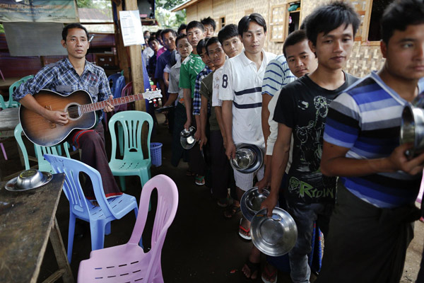 Myanmar's heroin addicts resort religion's help