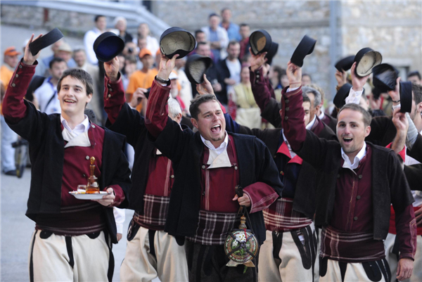 Traditional Macedonian wedding