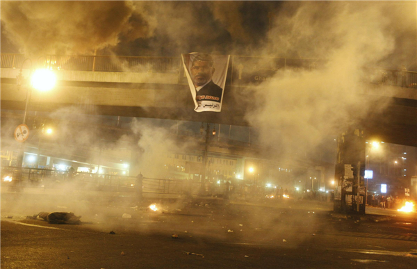 Pro-Morsi protesters, police face off in Cairo