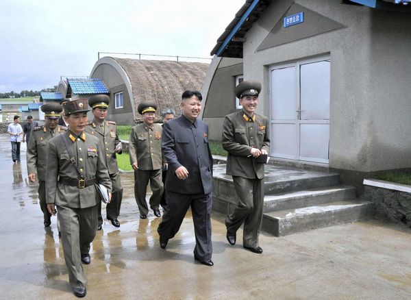 DPRK's Leader Kim Jong-un visits mushroom farm
