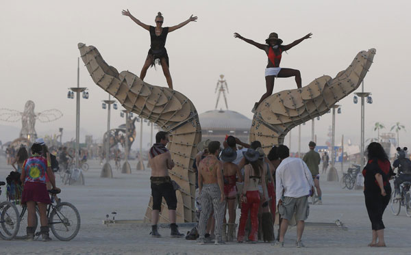 Burning Man arts and music festival in Nevada