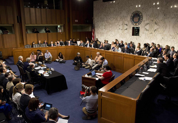 US Senate panel reaches deal on draft authorization on Syria