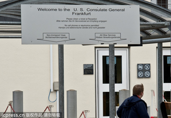 US embassy accused as 'spy hub'