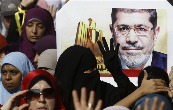 Egypt's Morsi arrives at court for trial