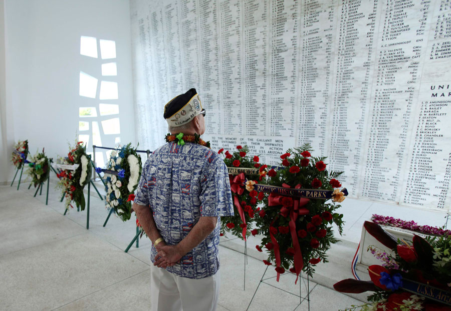 Pearl Harbor ceremony marks bombing anniversary
