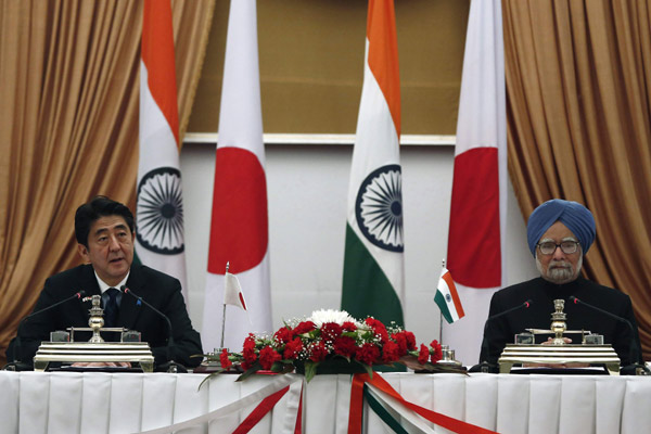 India, Japan sigh 8 pacts of economic co-op