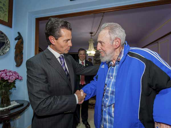 LatAm leaders visit Fidel Castro in Cuba