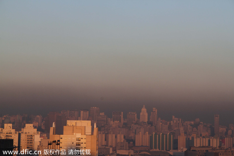 Stunning views of air pollution around the world