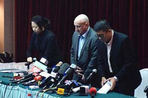 Loved ones lash out at airline