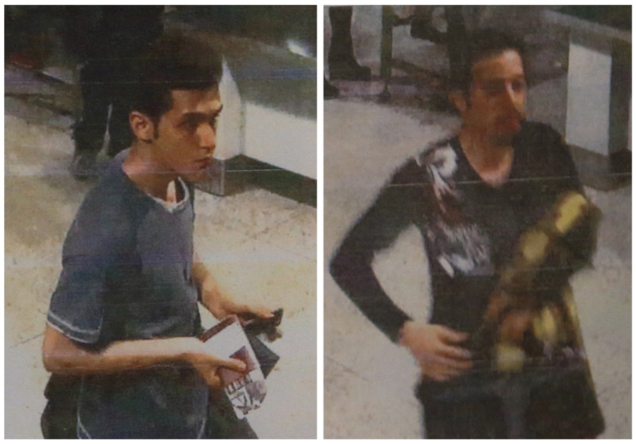 Photos of stolen passport holders released