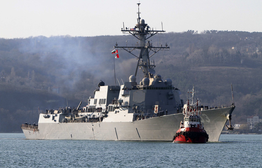 US Black Sea naval drills start near Crimea