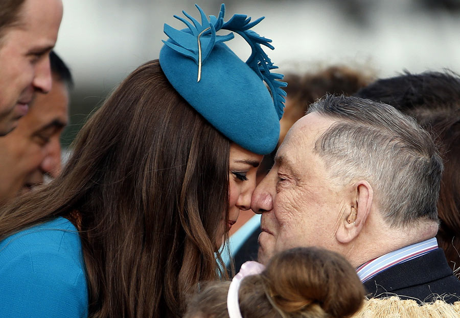 Duchess receives Maori welcome