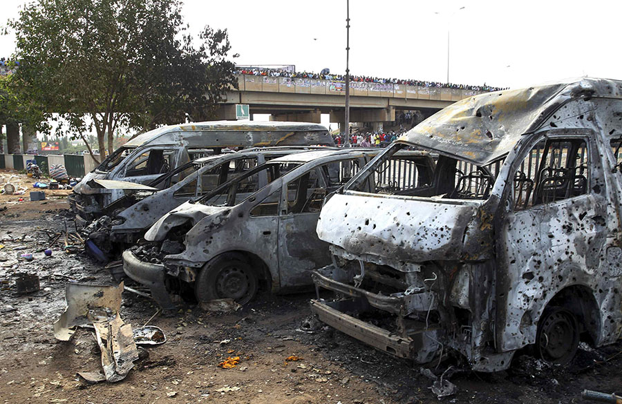 Bus station blast near Nigerian capital kills 71