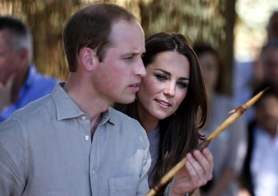 William and Kate visit Australia's indigenous academy
