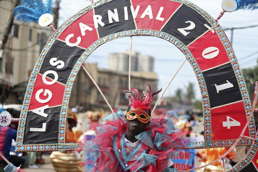 Lagos Carnival held in Nigeria