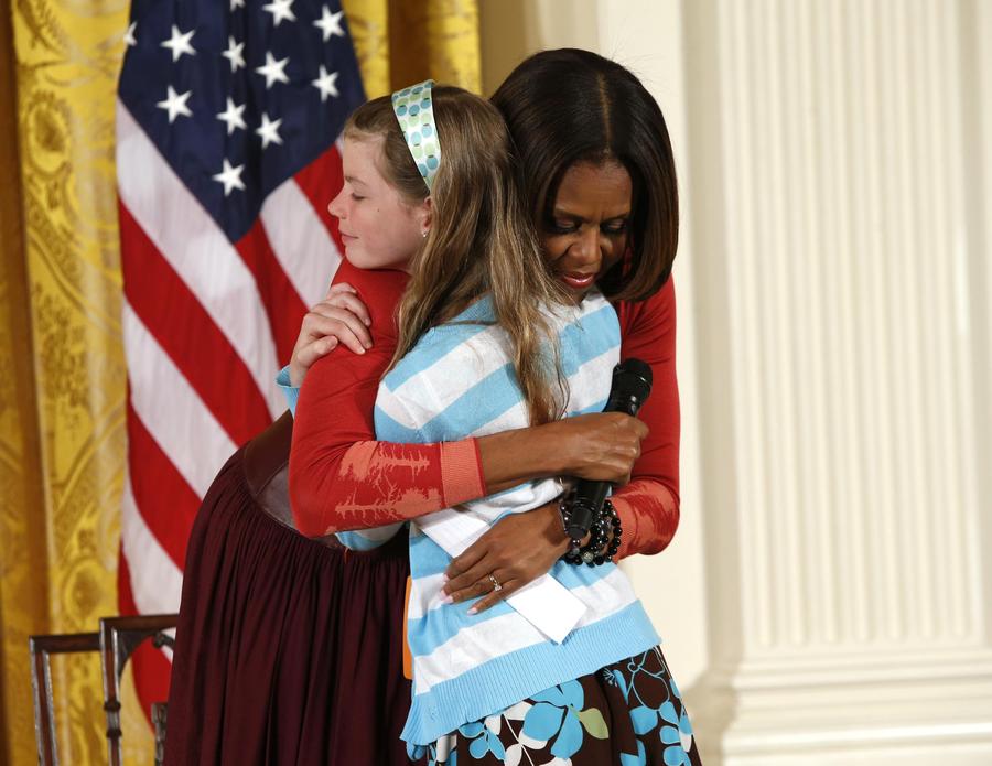 Michelle honors 'Take our daughters and sons to work Day'