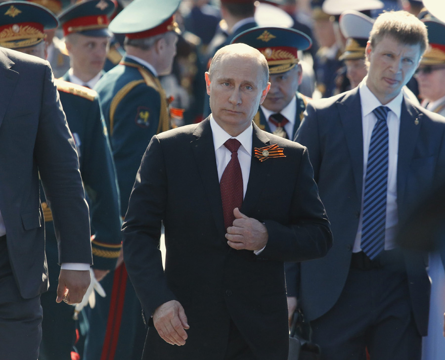 Victory Day parade held in Moscow's Red Square