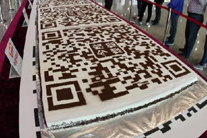 World now filled with QR code