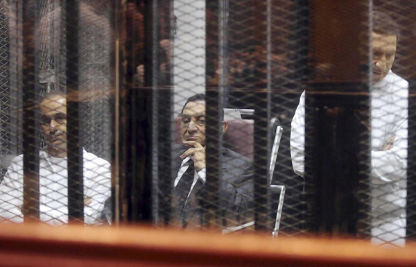 Egypt's Mubarak gets 3 years for graft