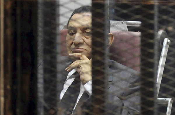 Egypt's Mubarak gets 3 years for graft