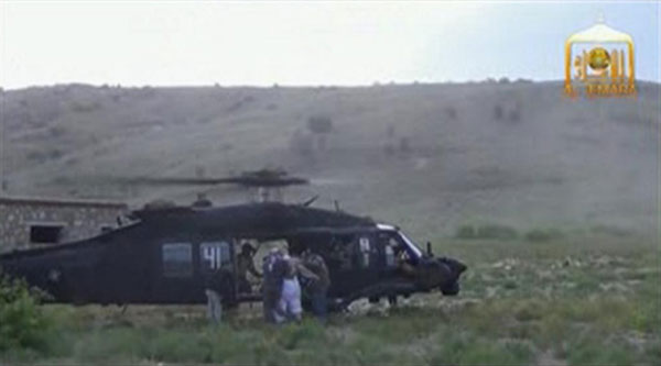 Taliban video shows handover of US soldier