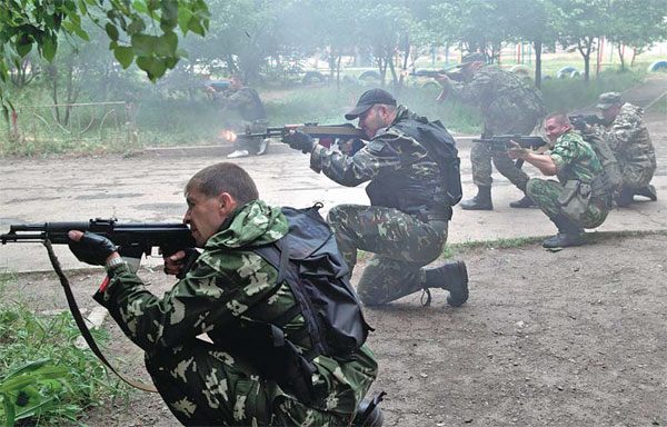 Fighting rages on in east Ukraine