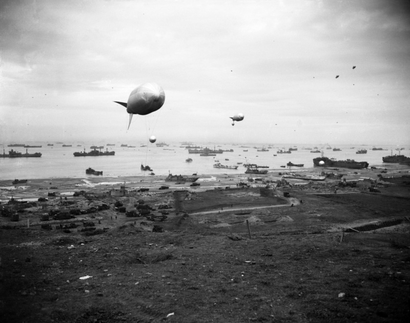 70 years ago on Normandy coastline