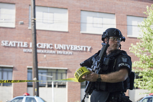 Seattle police: 3 victims in university shooting