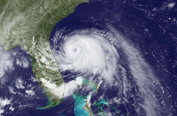 Arthur grows to hurricane off US coast