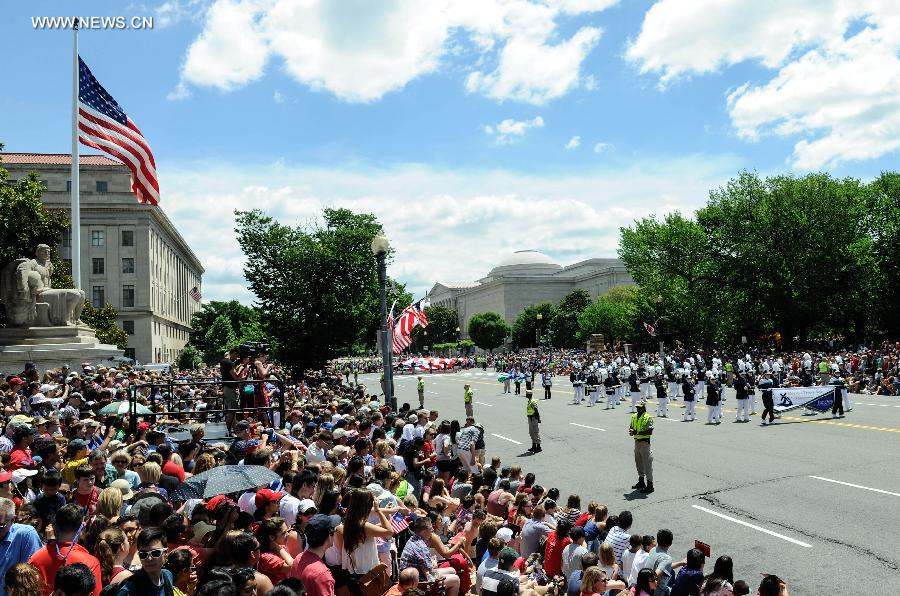 Independence Day parade held in Washington D.C.