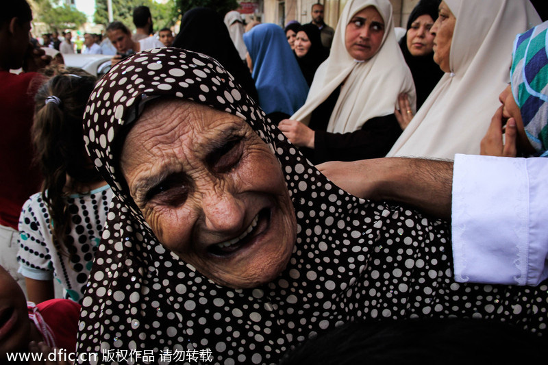 Gaza weeps in war woe