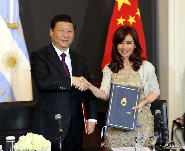 China, Argentina seek closer cooperation