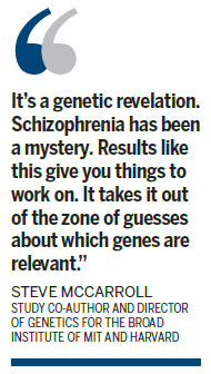Experts find new genes linked to schizophrenia