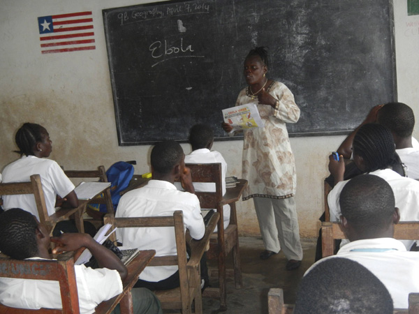 Liberia shuts schools