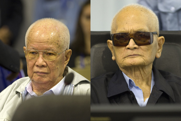 Tribunal jails 2 ex-top Khmer Rouge leaders for life