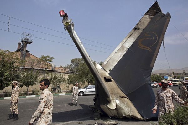 At least 39 killed in passenger jet crash in Tehran
