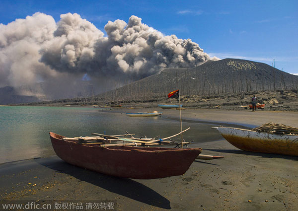 Lives risked daily in the shadow of active volcanoes
