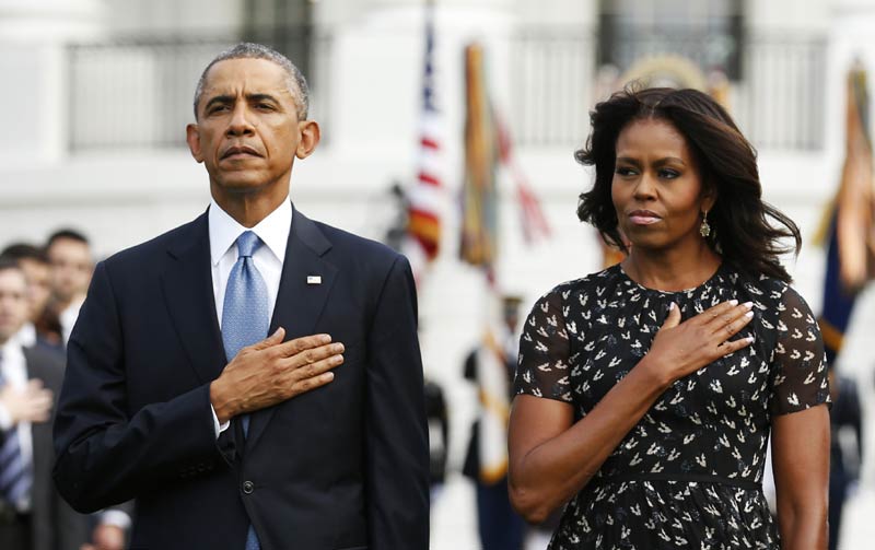 Obama leads US in remembrance of Sept 11 victims