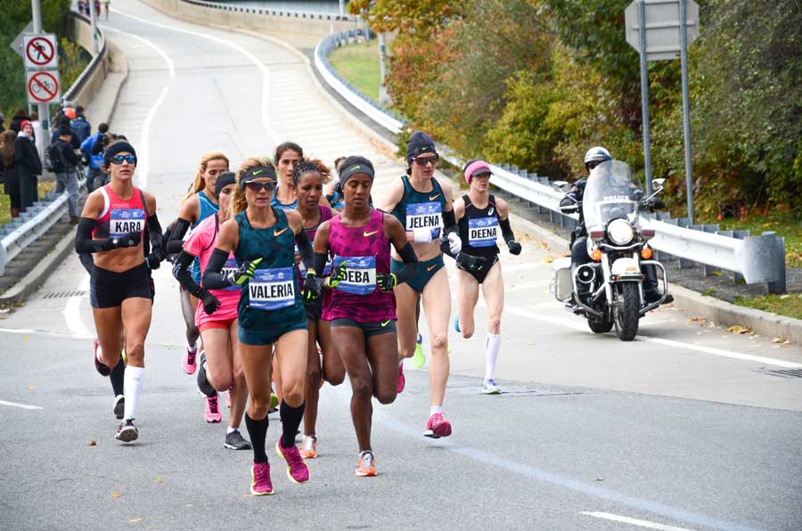 NYC marathon held in chilly, windy weather