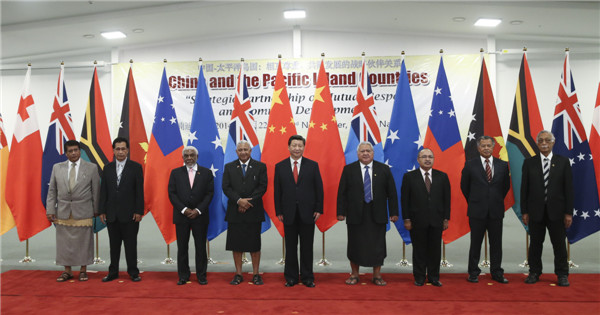 China, Pacific island countries announce strategic partnership