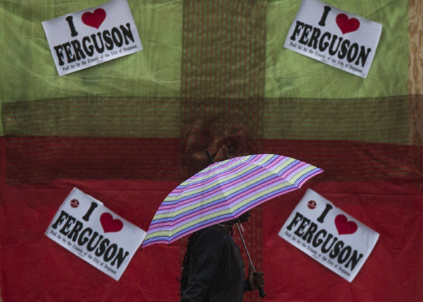 Anxious Ferguson waits for grand jury's decision