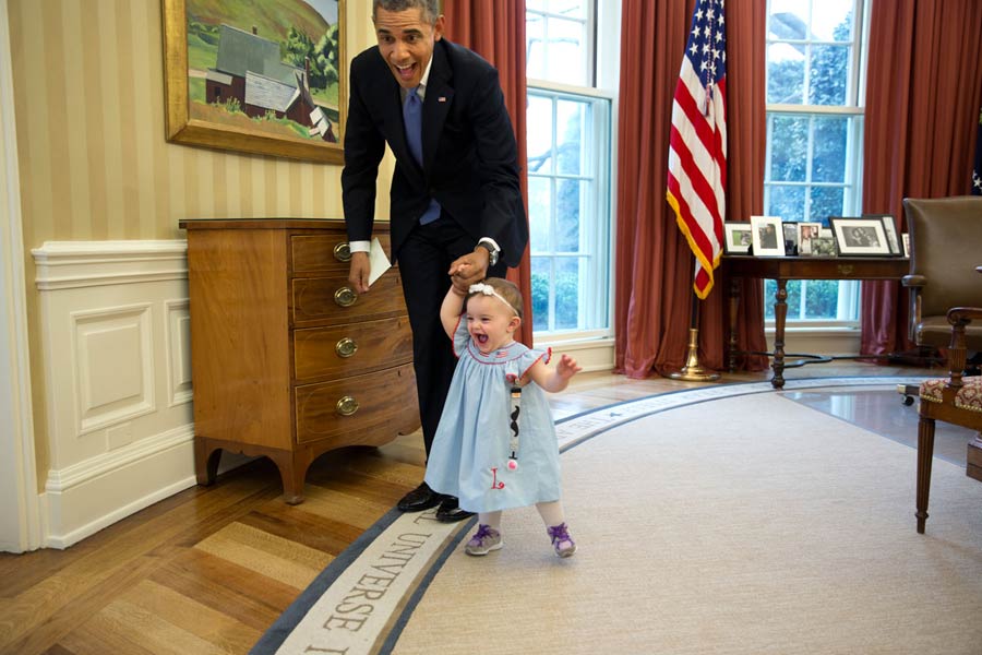 Obama's year in photos