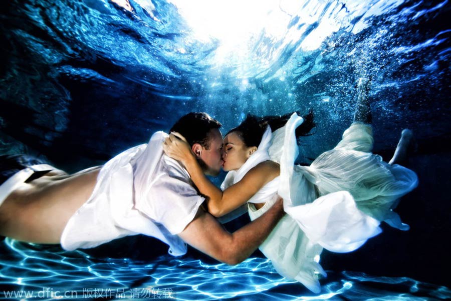 Let's get engaged under water