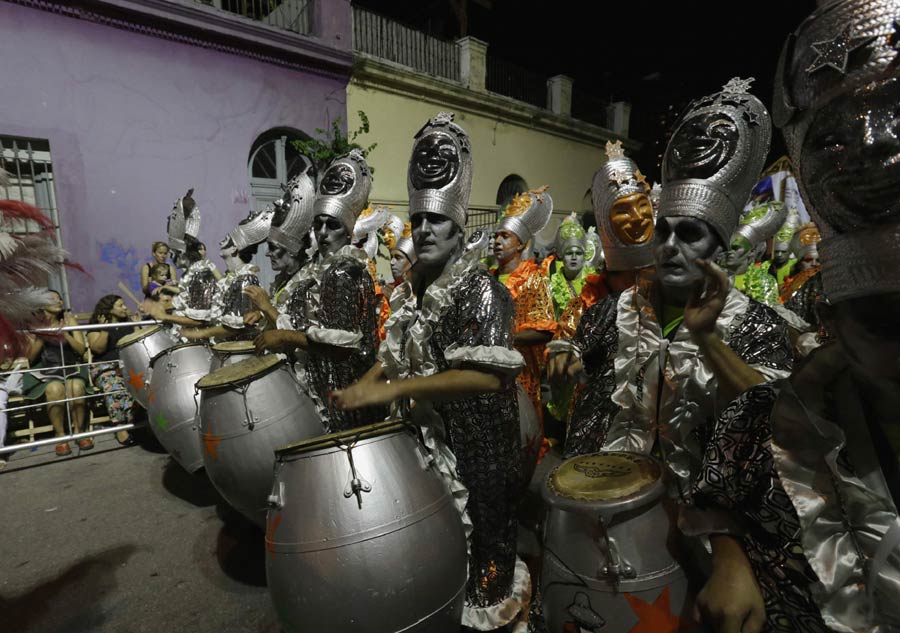 Llamadas parade celebrated in Uruguay