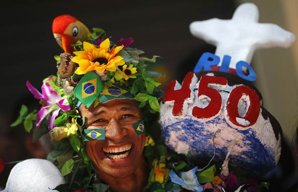 Rio de Janeiro's 450th anniversary marked by celebrations