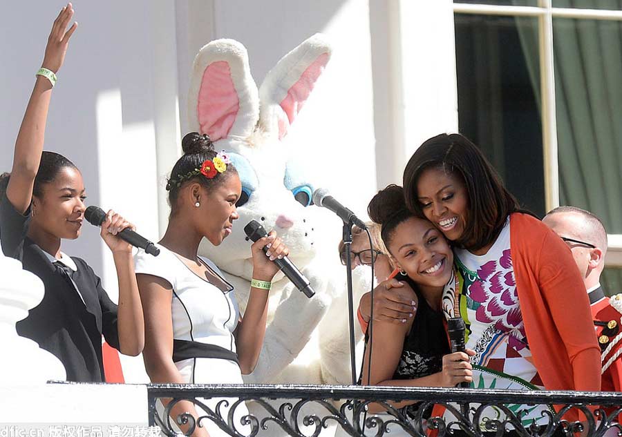 First family celebrates White House Easter Egg Roll
